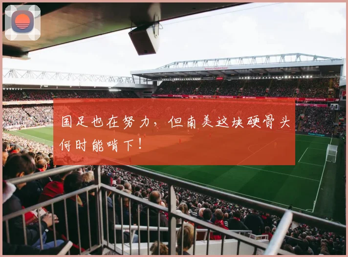 国足也在努力，但南美这块硬骨头何时能啃下！